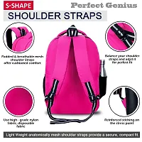 School bag For  Boys Girls/ School College Teens  Students Bag  Backpack(pink )-thumb4