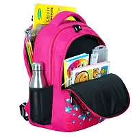 School bag For Men Women Boys Girls/Office School College Teens  Students Bag  Backpack (pink )-thumb1