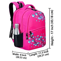 School bag For Men Women Boys Girls/Office School College Teens  Students Bag  Backpack (pink )-thumb2