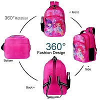 School bag For Men Women Boys Girls/School College Teens  Students Bag  Backpack ( Pink )-thumb1