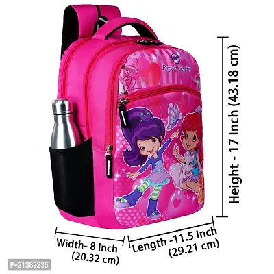 School bag For Men Women Boys Girls/School College Teens  Students Bag  Backpack ( Pink )-thumb4