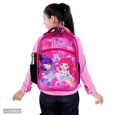 School bag For Men Women Boys Girls/School College Teens  Students Bag  Backpack ( Pink )-thumb5