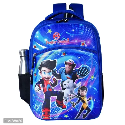 School bag For Men Women Boys Girls/ School College Teens  Students Bag  Backpack ( R Blue )-thumb0