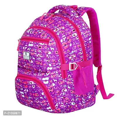 School bag For Men Women Boys Girls/Office School College Teens  Students Bag  Backpack(purpal)-thumb0