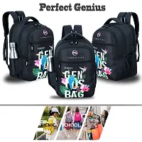 Classic Black School Bag For Boys And Girls-thumb3