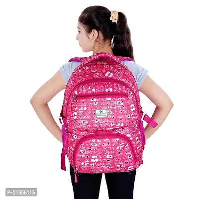 School bag For Men Women Boys Girls/Office School College Teens  Students Bag  Backpack(pink)-thumb2