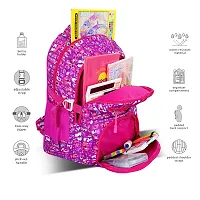 School bag For Men Women Boys Girls/Office School College Teens  Students Bag  Backpack(purpal)-thumb4
