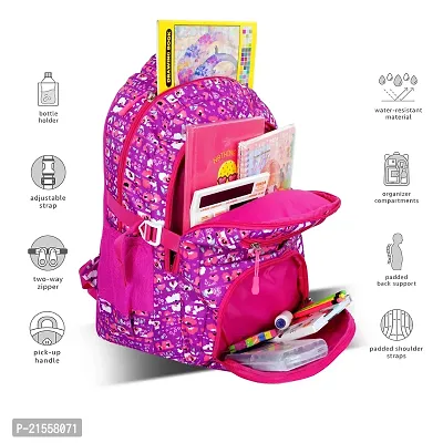 School bag For Men Women Boys Girls/Office School College Teens  Students Bag  Backpack(purpal)-thumb5