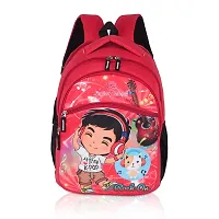 Designer School Bag for Kids, Boys, Girls, Travelling Bag, Picnic Bag, Gift Purpose Multicolor Kids Bags, School Bag, Bags, Kids School Bags, Kids Backpack For 2-8Years with compass ( Red )-thumb4