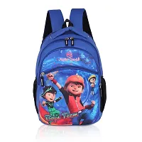 Designer School Bag for Kids, Boys, Girls, Travelling Bag, Picnic Bag, Gift Purpose Multicolor Kids Bags, School Bag, Bags, Kids School Bags, Kids Backpack For 2-8Years with compass ( R blue )-thumb2