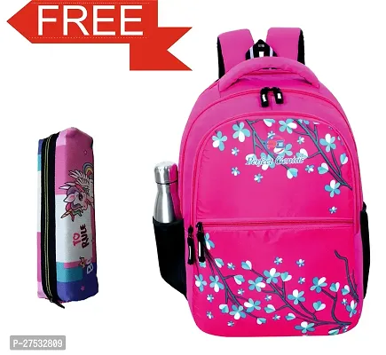 School bag For Men Women Boys Girls/Office School College Teens  Students Bag  Backpack(PINK)