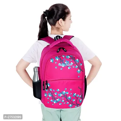 School bag For Men Women Boys Girls/Office School College Teens  Students Bag  Backpack(PINK)-thumb3