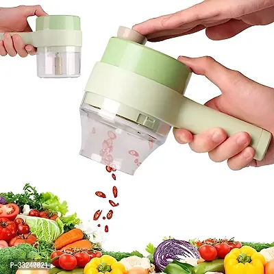 4 in 1 Electric Vegetable Cutter and Chopper-thumb0