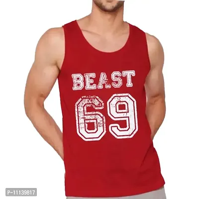 vest for men (XL, RED)
