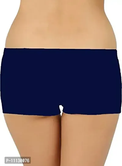 blacktail Briefs for Women Sexy, Women's Boy Shorts/Boxer for Girls/Long Panty/Shot for Girl's(Pack of 1) Color or Print May Vary (80 CM, Multicolor)-thumb2