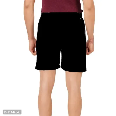 Blacktail Mens Shorts | Gym Shorts for Men Workout | Mens Shorts Combo Pack (XL, Blk)-thumb3
