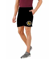 Blacktail Mens Shorts | Gym Shorts for Men Workout | Mens Shorts Combo Pack (XL, Blk)-thumb1