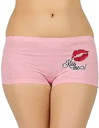 blacktail Women's Cotton Panties (Pack of 6) (short6(l)_blue,gray,red,blk,wht,pnk,sg_L)-thumb1