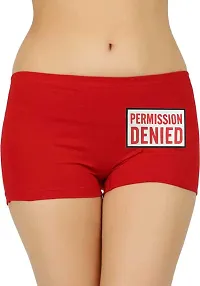 blacktail Women's Cotton Briefs (Pack Of 3) (BOYSHORTS_Pink, Blue, Red_XL)-thumb1