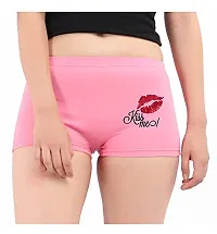 Blacktail Women Boyshorts/Women Boyshort Panties Cotton/Women Boyshort Pant(l)-thumb1