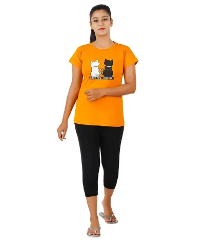 Blacktail Women Regular t Shirt (L, Mus)