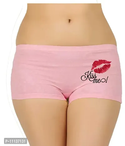 blacktail Women's Cotton Briefs (Pack Of 3) (BOYSHORTS_Pink, Blue, Red_XL)-thumb4