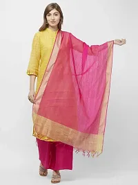 Trendlook Solid Cotton Silk Dupatta  Pack of 2-thumb3