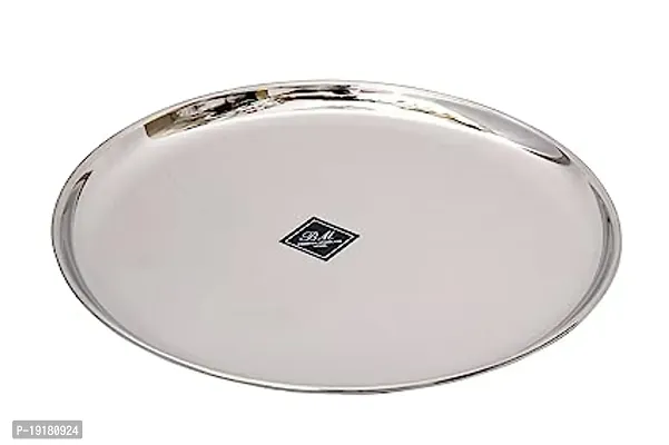 Premium Quality Stainless Steel Dinner Plate - Die 12-thumb0