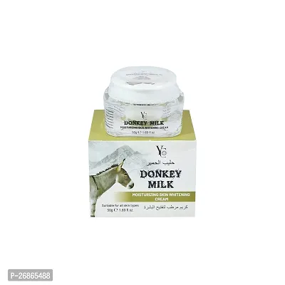 YC Donkey Milk Moisturizing Skin Whitening Cream - 50g-thumb2