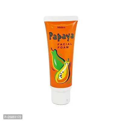 Mistine Papaya Face Facial Foam (100gm)-thumb0