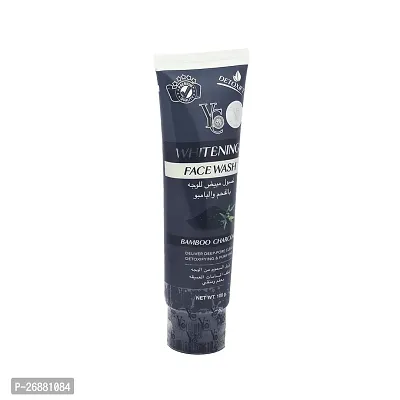 YC Whitening Bamboo Charcoal Detoxifying  Purifying Face Wash - 100g-thumb2