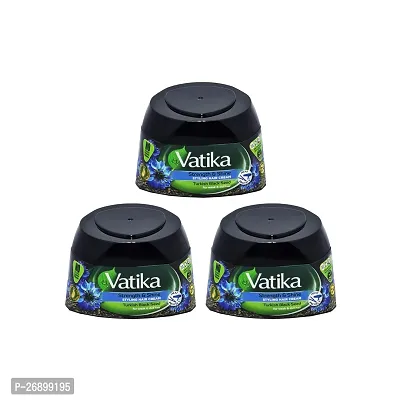Vatika Strength  Shine Styling Hair Cream - 140ml (Pack Of 3)