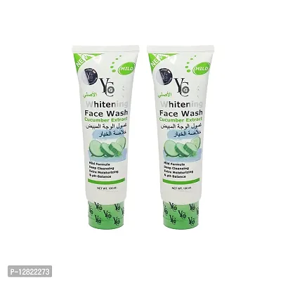 YC Whitening Cucumber Extract Face Wash - 100ml (Pack Of 2)
