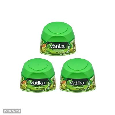Vatika Nourish  Protect Styling Hair Cream - 140ml (Pack Of 3)