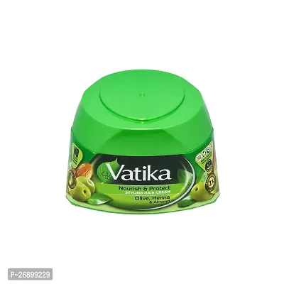 Vatika Nourish  Protect Styling Hair Cream - 140ml-thumb0