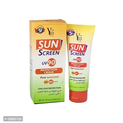 YC Sun Screen UV90 Protection Cream - 100ml-thumb0