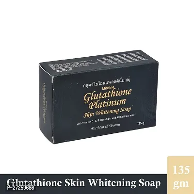 Mistline Glutathione Face  Body Whitening Soap - Pack Of 1 (135g)