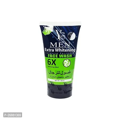 YC Men Extra Whitening Face Wash - 100ml-thumb0