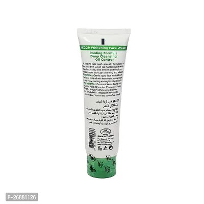 YC Green Tea Extract Whitening Face Wash - Pack Of 1 (100ml)-thumb2