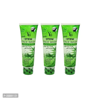 YC Whitening Neem Extract Face Wash - 100ml (Pack Of 3)