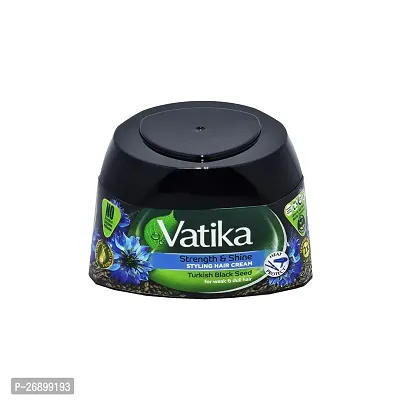 Vatika Strength  Shine Styling Hair Cream - 140ml-thumb0