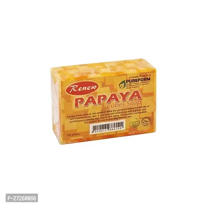 Renew Papaya Cubes Soap - 135g