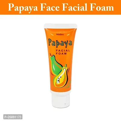 Face Facial Papaya Mistine Foam (100gm)