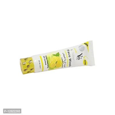 YC Whitening Lemon Extract Deep Cleansing Face Wash (100ml)