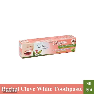 ISME Rasyan Herbal Extra White Toothpaste - Pack Of 1 (30g)-thumb0