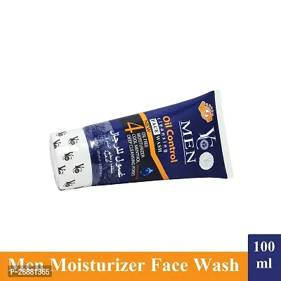 Men Oil Control Cleansing  Moisturizer YC Face Wash - 100ml