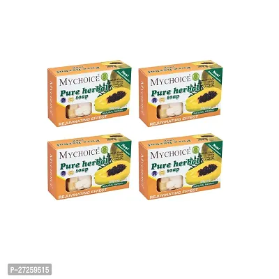 MyChoice Pure Herbal Fruity Soap - 100g (Pack Of 4)