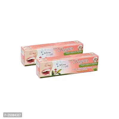 ISME Rasyan Herbal Extra White Toothpaste - Pack Of 2 (30g)