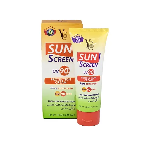 YC Sun Screen UV90 Protection Pure Sunscreen Cream - 100ml