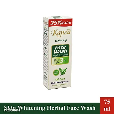 Kanza Whitening Oil Free Face Wash - Pack Of 1 (75ml)-thumb0